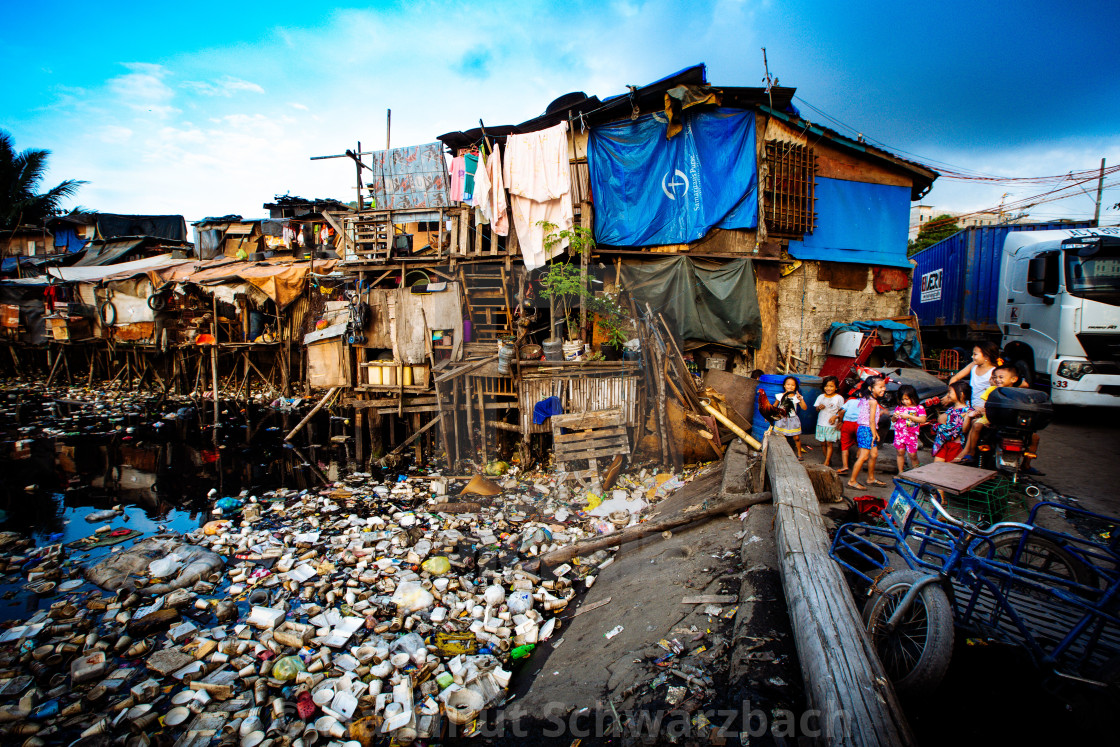 "Armenviertel Tondo Slum" stock image