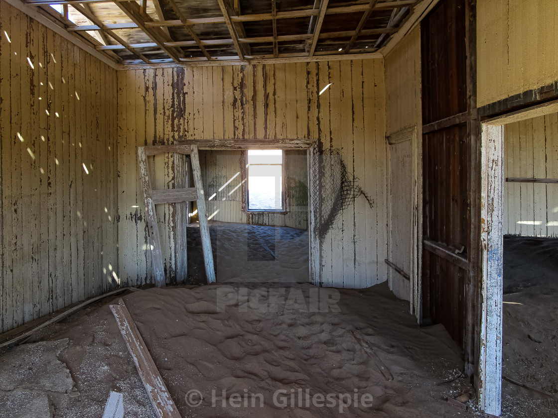"Kolmannskuppe House Interior" by Hein Gillespie - $1.54 "Kolmannskuppe House Interior" stock image