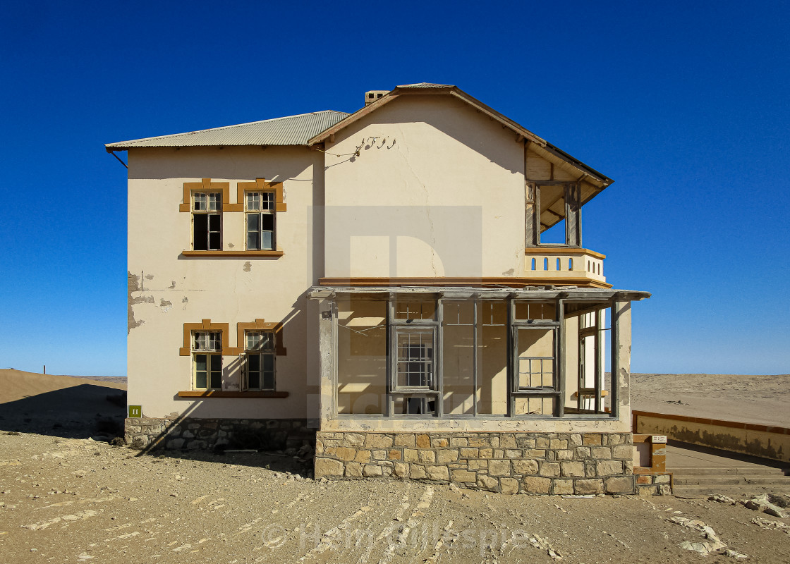 "A Kolmannskuppe House" by Hein Gillespie - £1.24 "A Kolmannskuppe House" stock image
