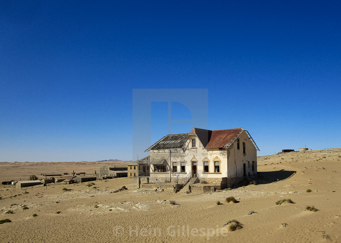 "A Kolmannskuppe House" by Hein Gillespie - $1.54 "A Kolmannskuppe House" stock image