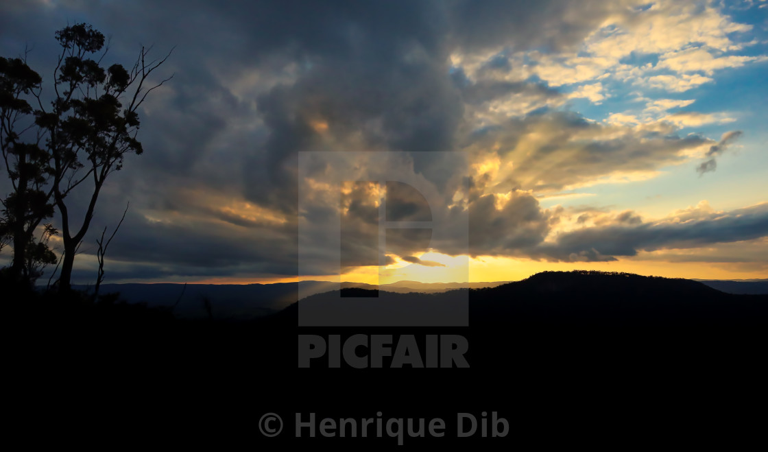 "Sunset for Angels" by Henrique Dib - $3.38 "Sunset for Angels" stock image