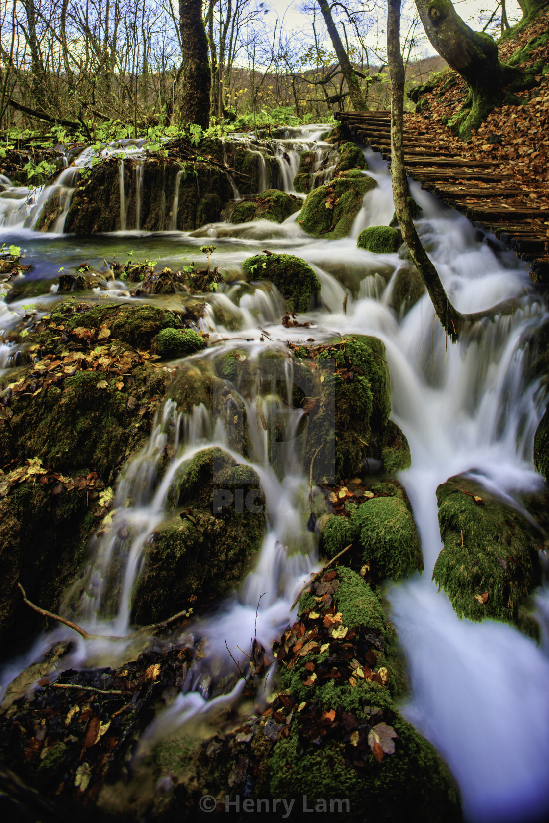 "Plitvice Lakes National Park" stock image