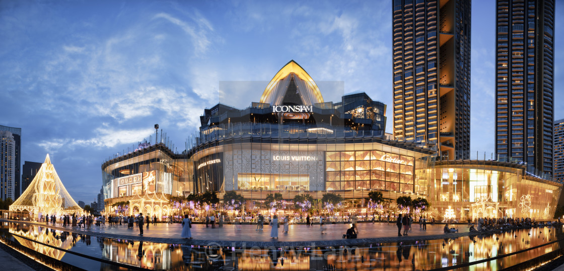 "Iconsiam Shopping Mall | Bangkok | Thailand" stock image