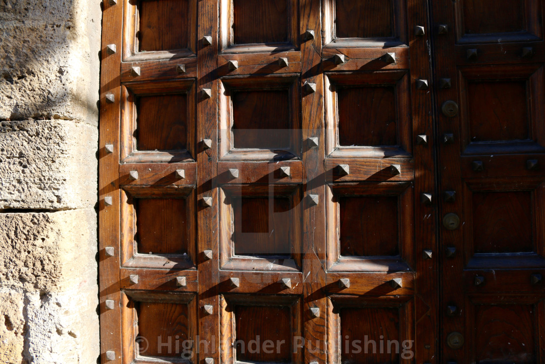 "European Door Detail" stock image