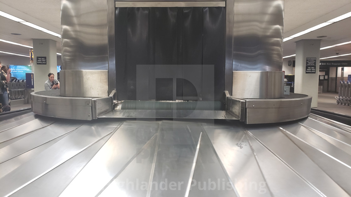 "Airline Luggage Carousel" stock image