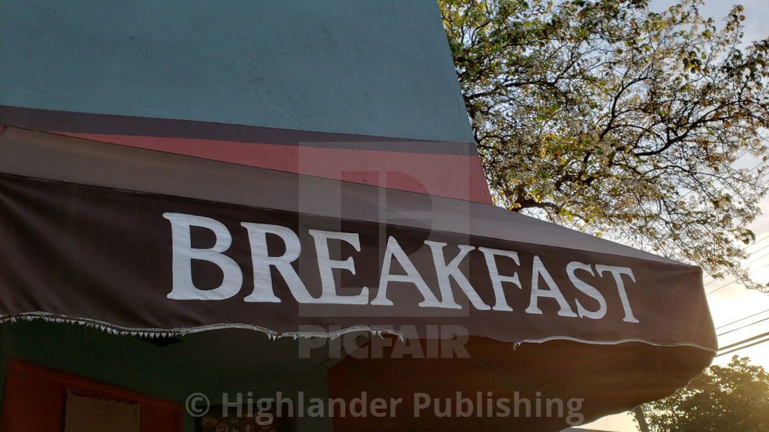 "Restaurant Sign" stock image