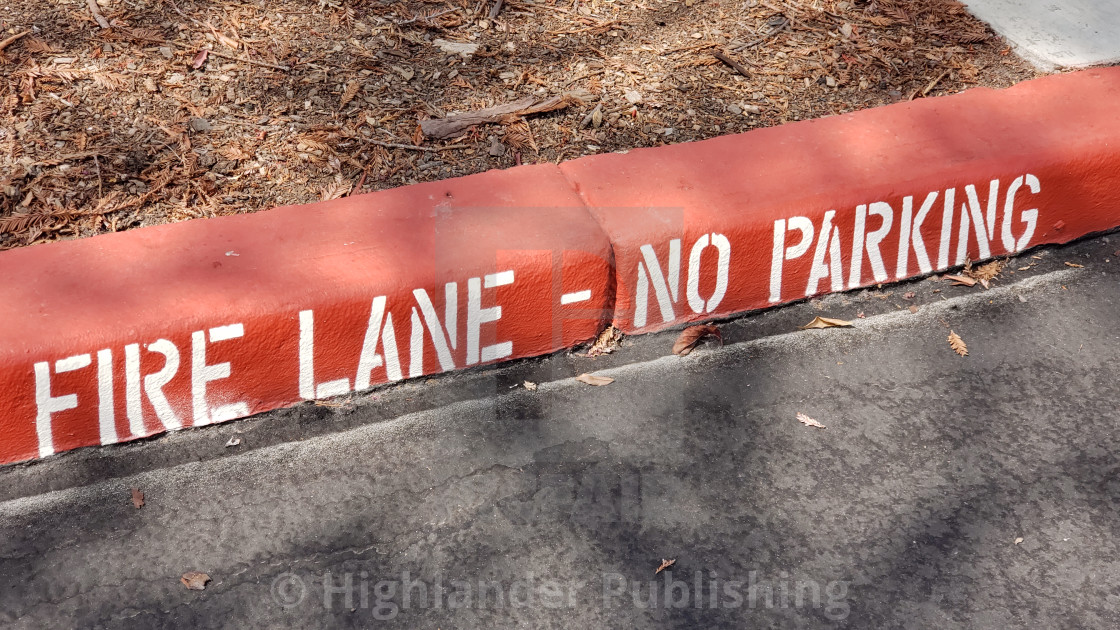 "No Parking Sign" stock image