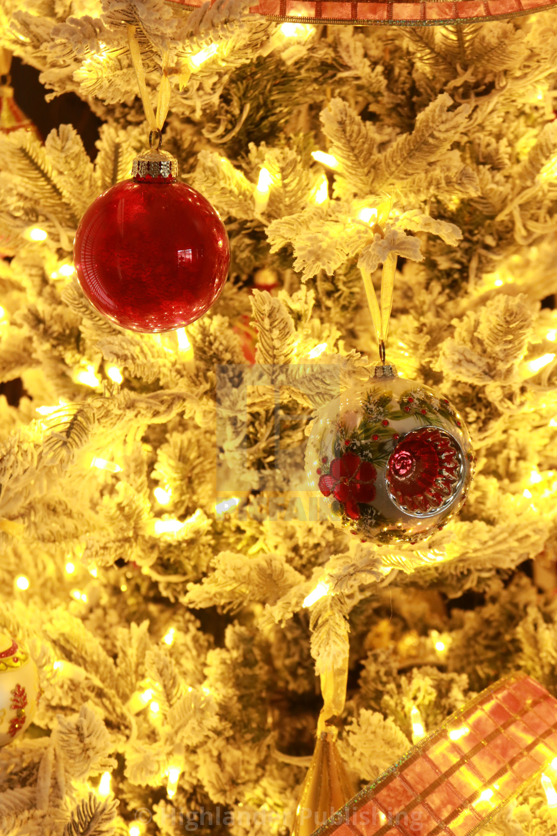 "Christmas Tree Decorations" stock image