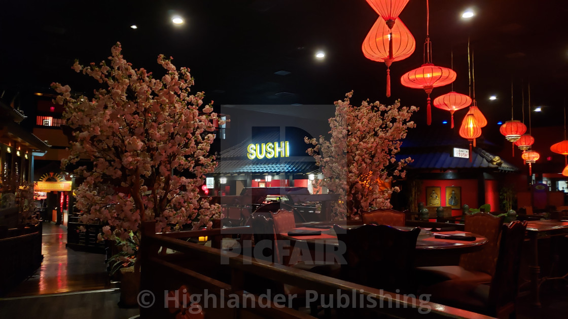 "Generic Sushi Restaurant" stock image