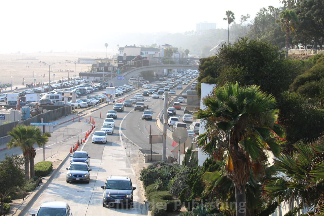 "Traffic in Southern California" stock image