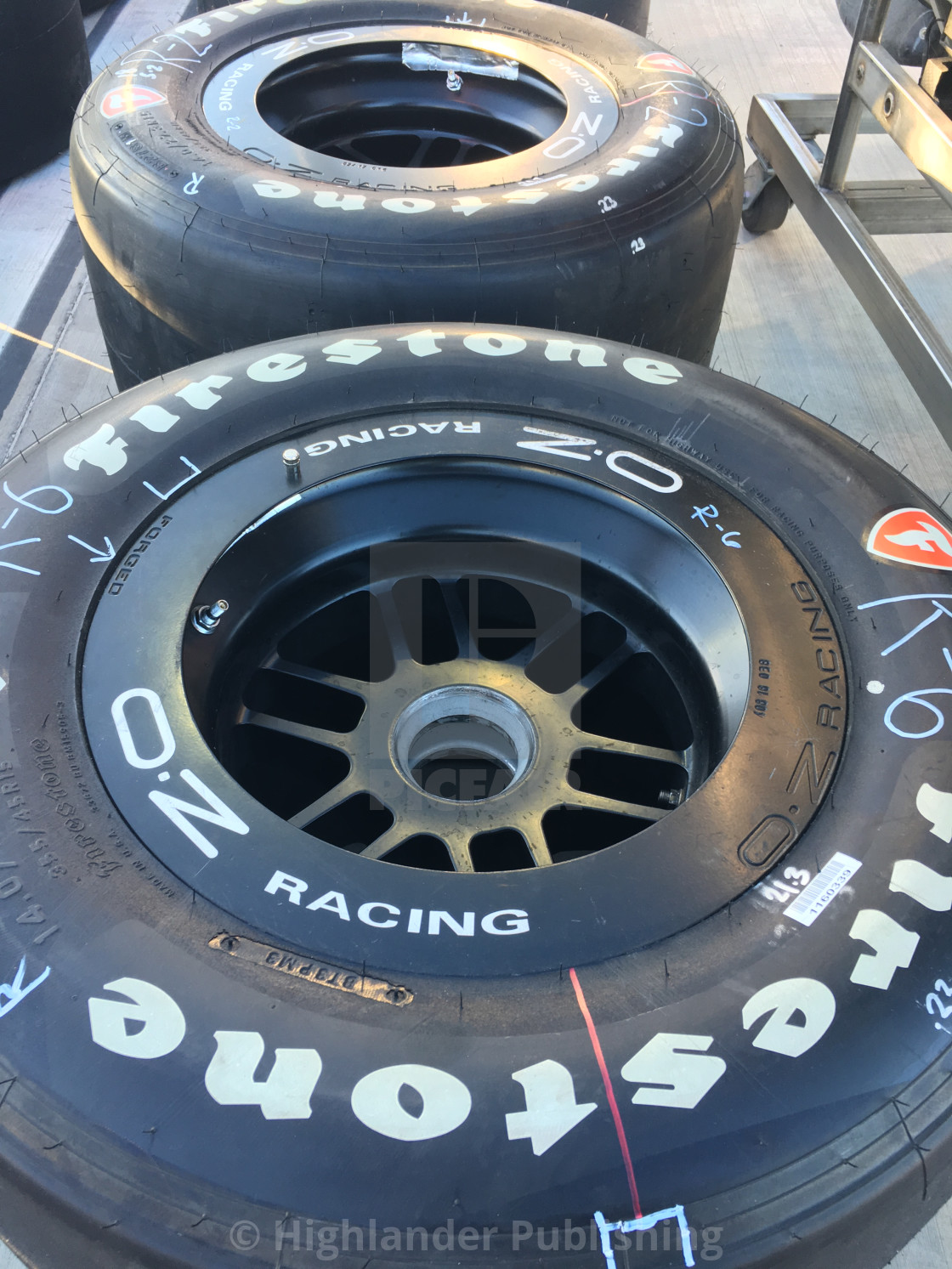 "Racing Tires" stock image