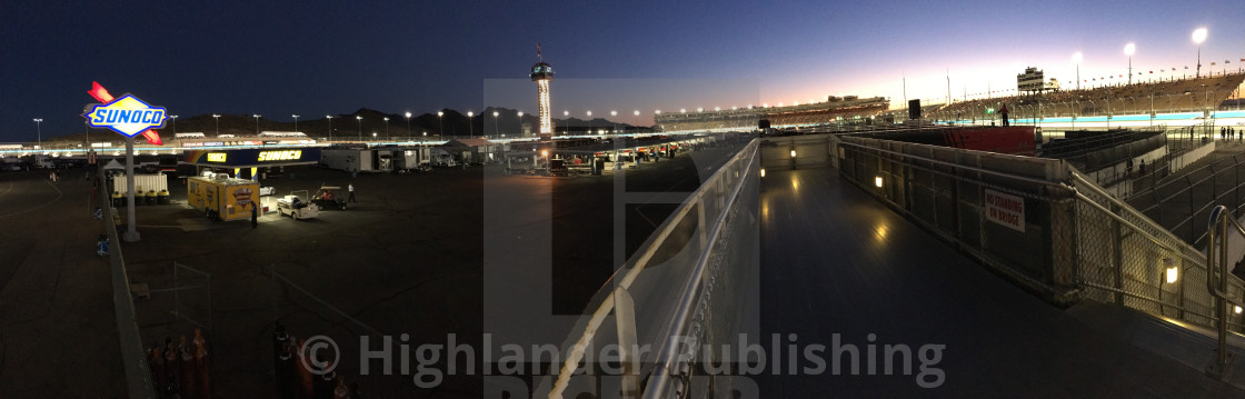 "Phoenix Raceway Panorama" stock image