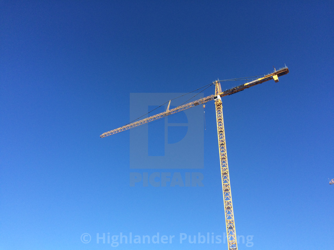 "Construction Crane" stock image