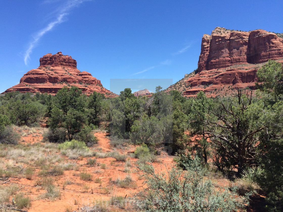 "Sedona Red Rocks" stock image