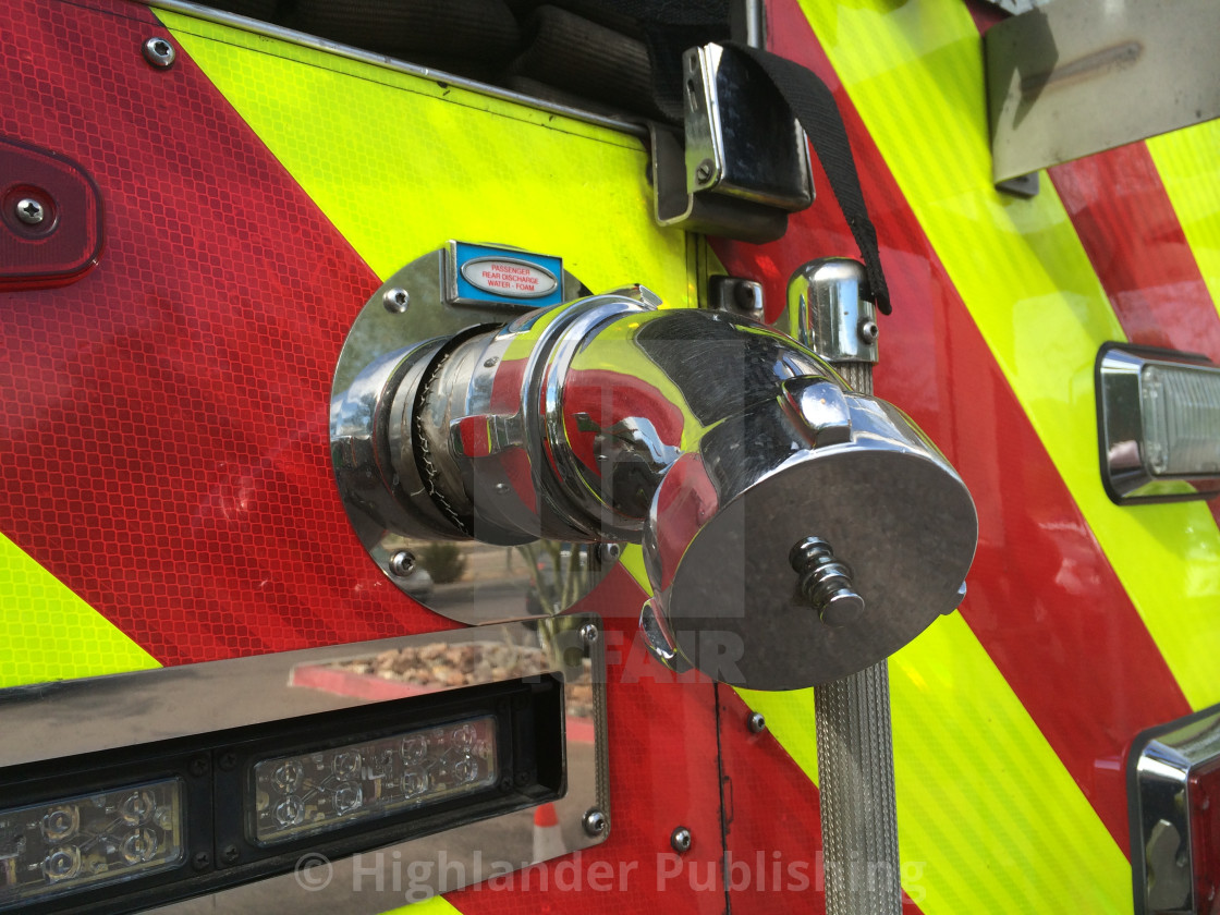 "Firetruck Detail" stock image