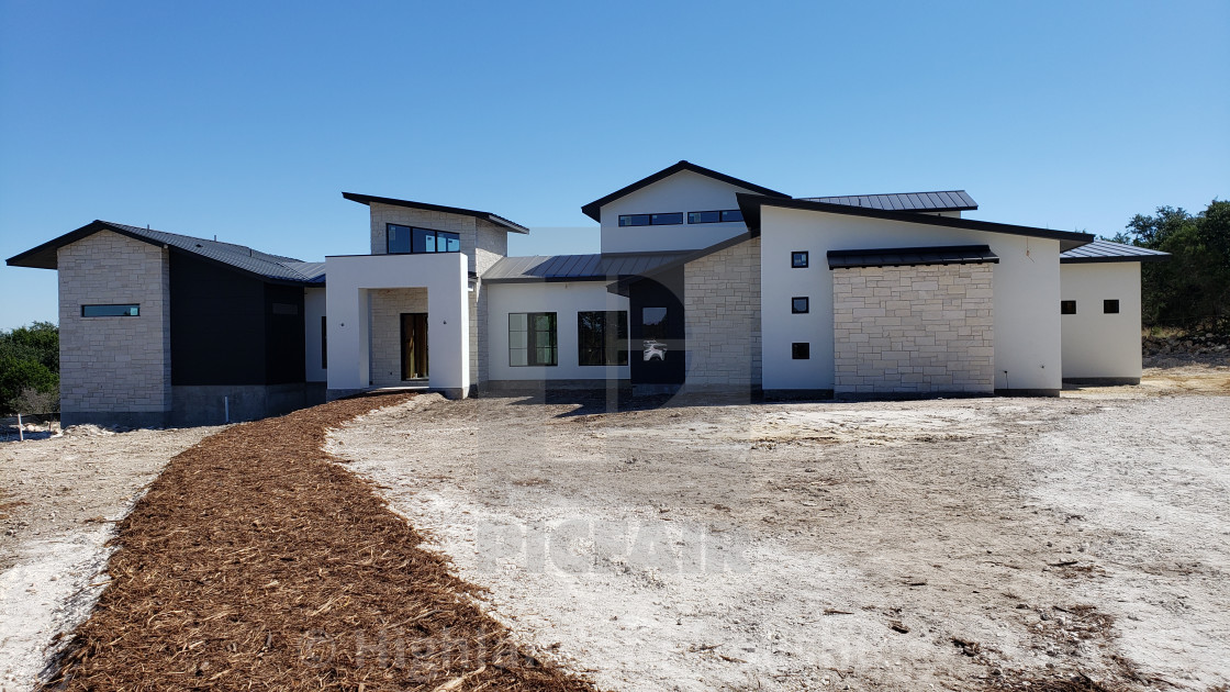 "New home construction" stock image