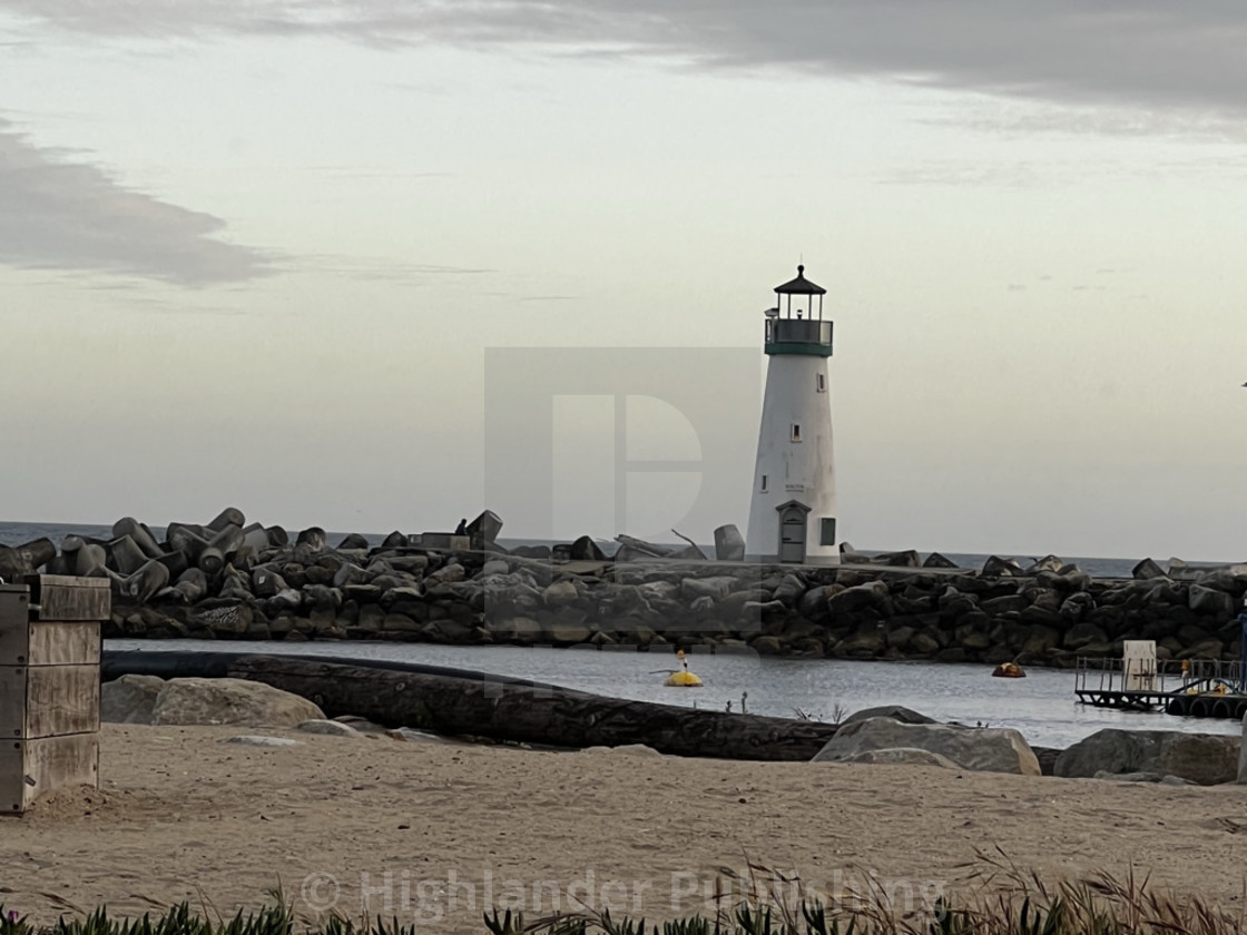 "Lighthouse Santa Cruz California" stock image