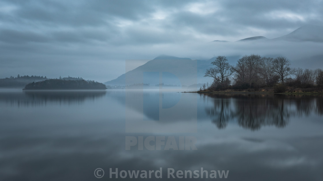 "Dewentwater Dawn" stock image