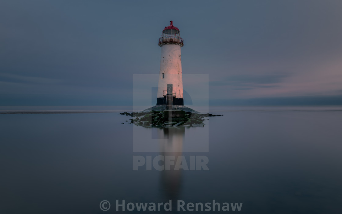 "Point of Ayr Lighthouse" stock image