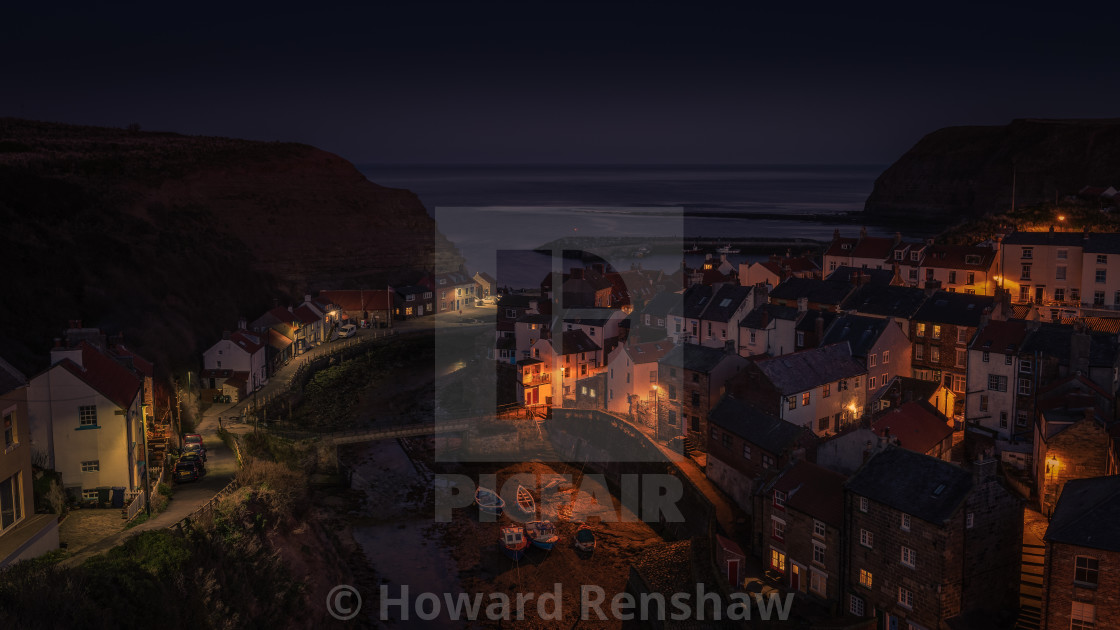 "Staithes" stock image