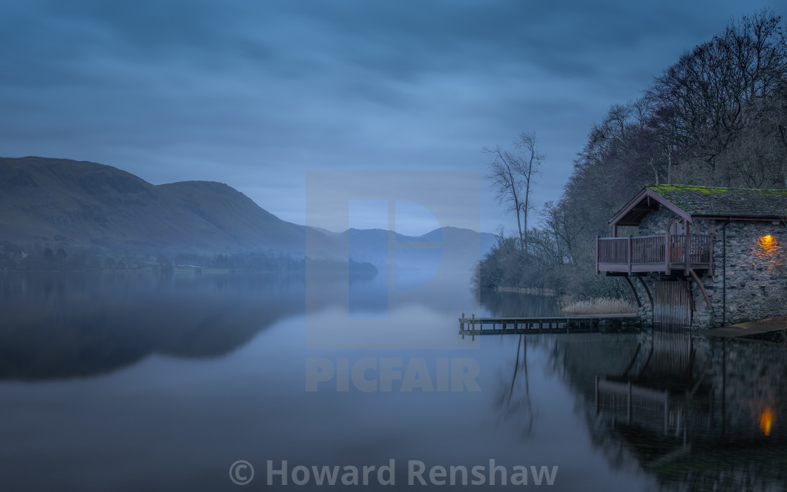 "Blue Hour" stock image