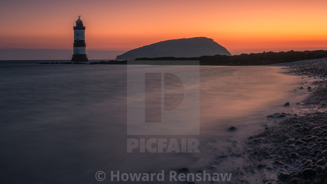 "Penmon Sunrise" stock image