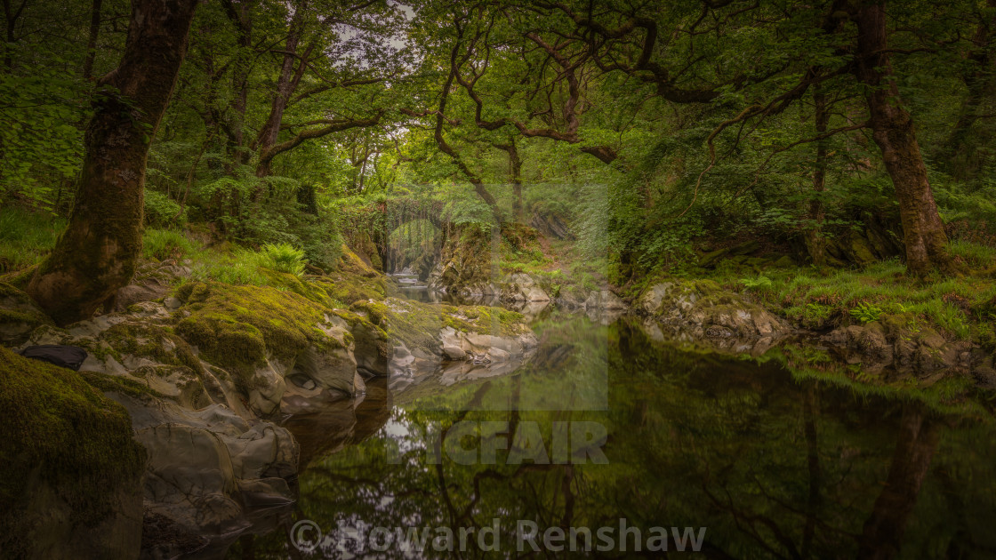 "Roman Bridge" stock image