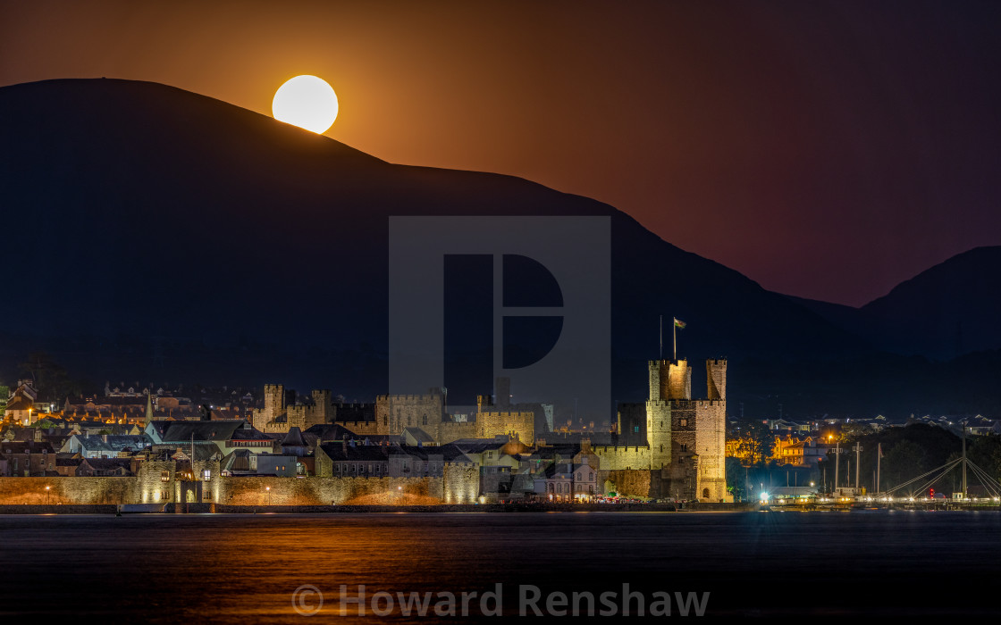 "Caernarfon" stock image