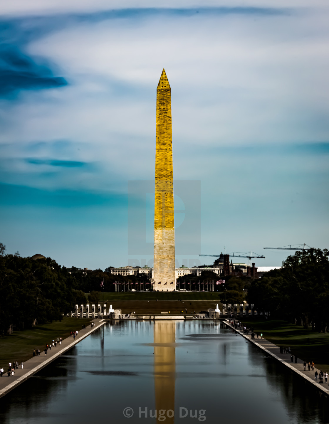 "Washington Monument" stock image