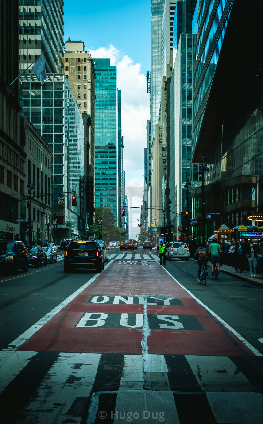 "Only Bus" stock image