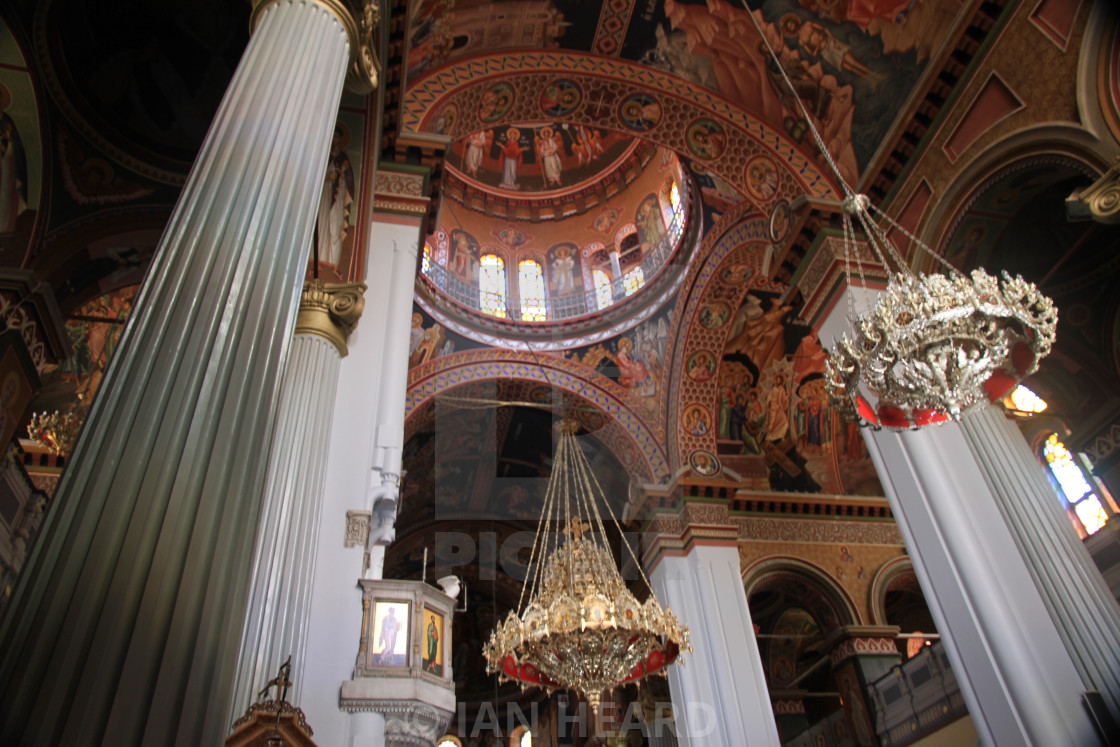 "Cathedral columns" stock image