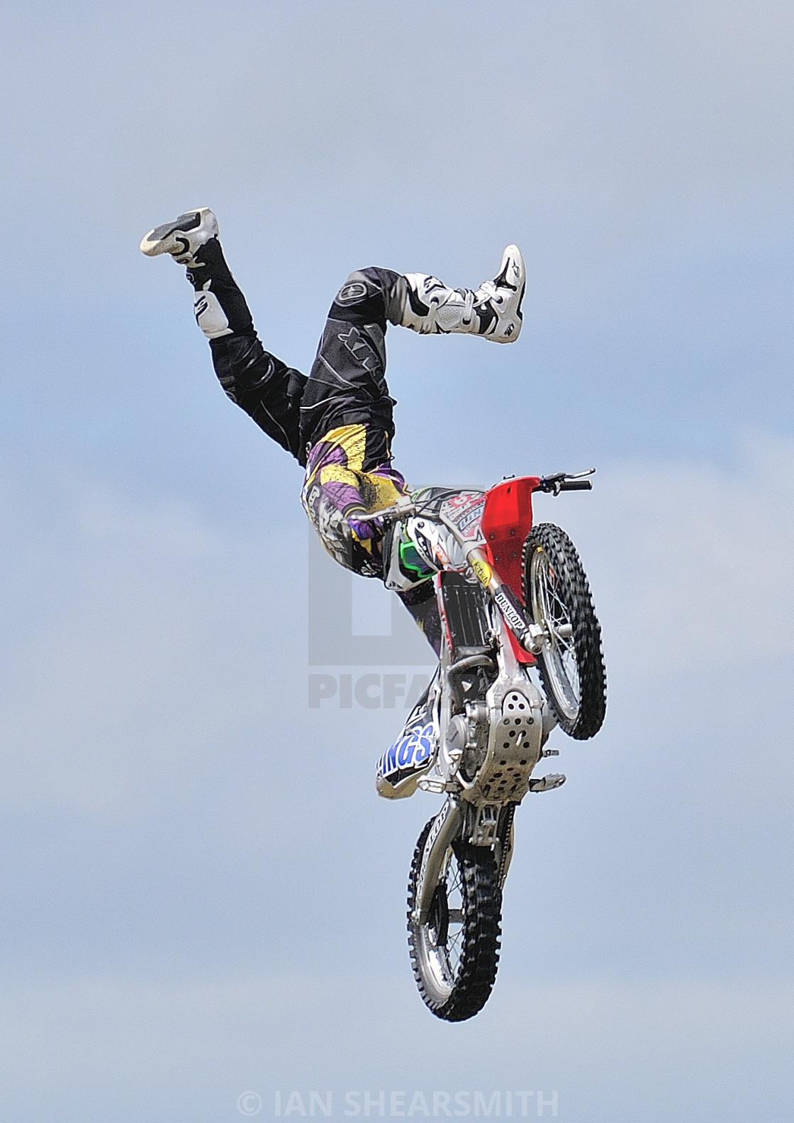 "Stunt Rider" stock image