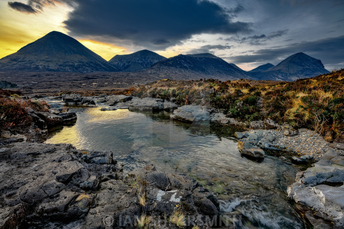 "Allt Dearg Mor5" by IAN SHEARSMITH - $6.13 "Allt Dearg Mor5" stock image