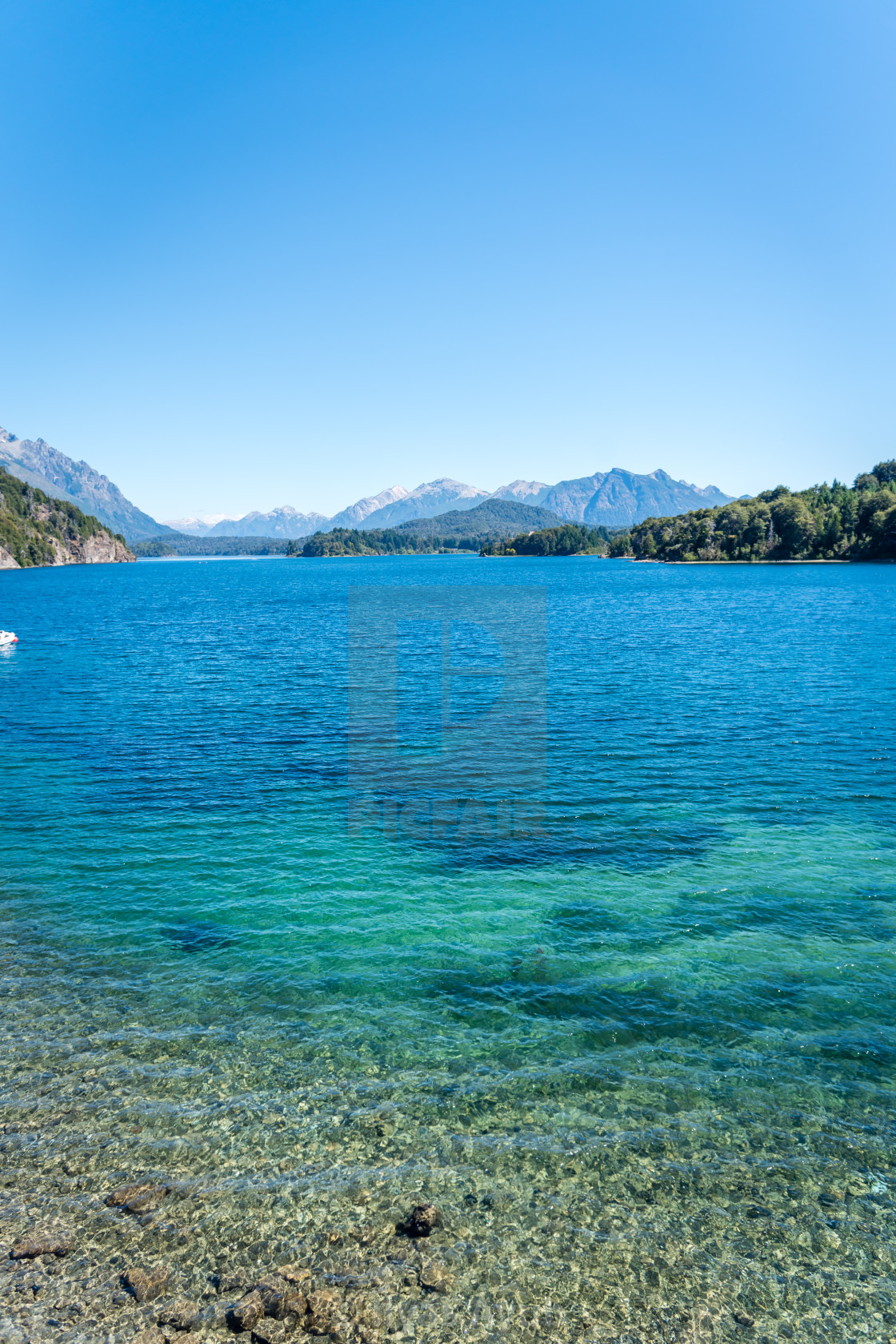 "Lakes around Bariloche, Patagonia, Argentina" stock image