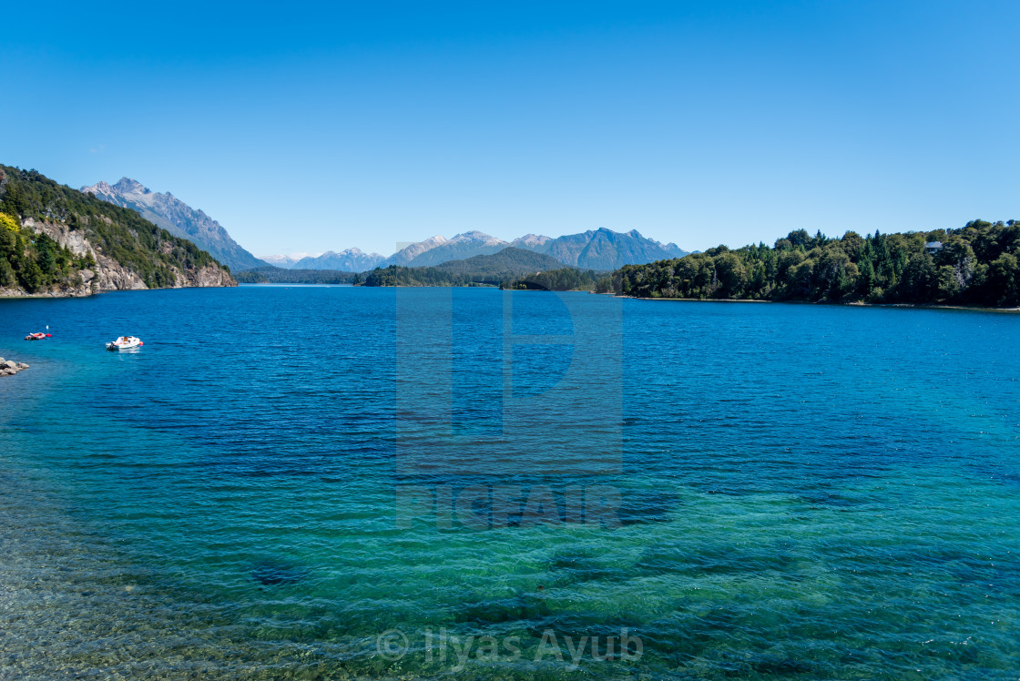 "Lakes around Bariloche, Patagonia, Argentina" stock image