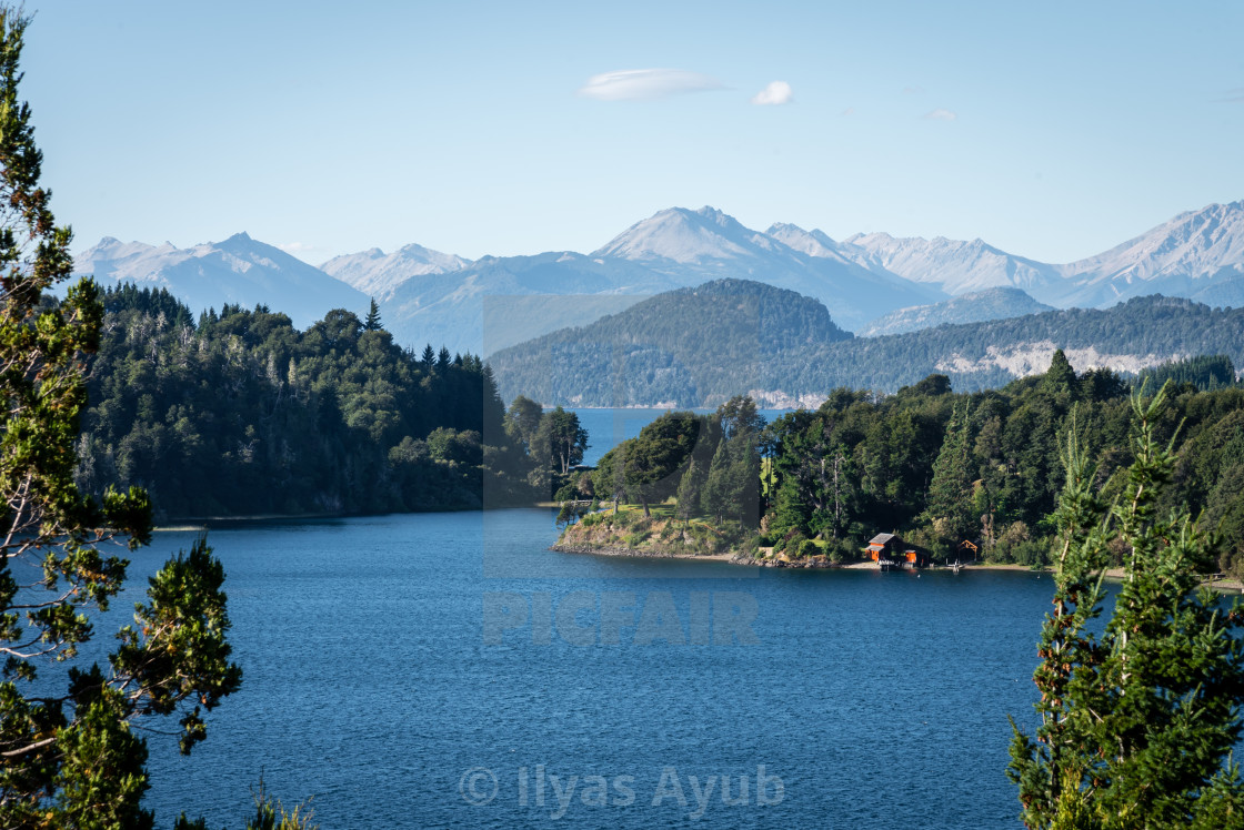 "Lakes of Bariloche, Patagonia, Argentina" stock image