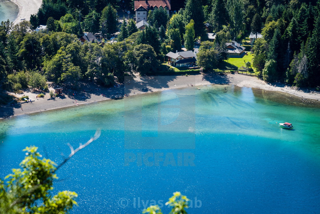 "The Lakes of Bariloche, Patagonia, Argentina" stock image