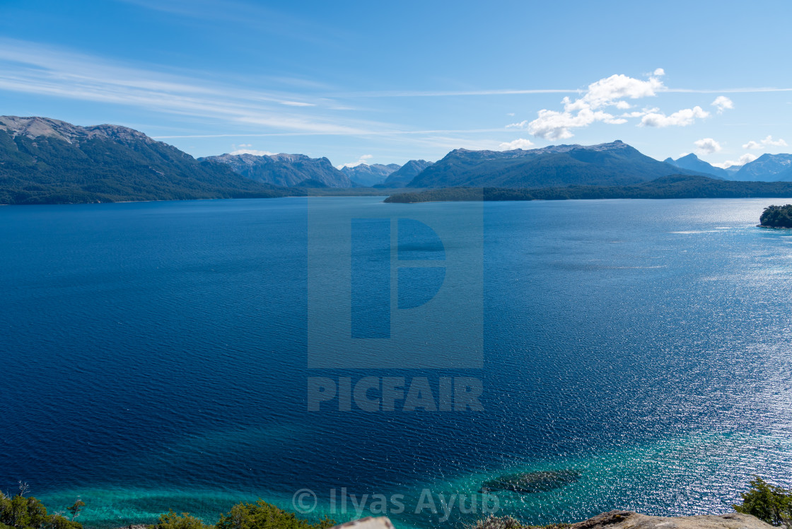 "The Lakes of Bariloche, Patagonia, Argentina" stock image