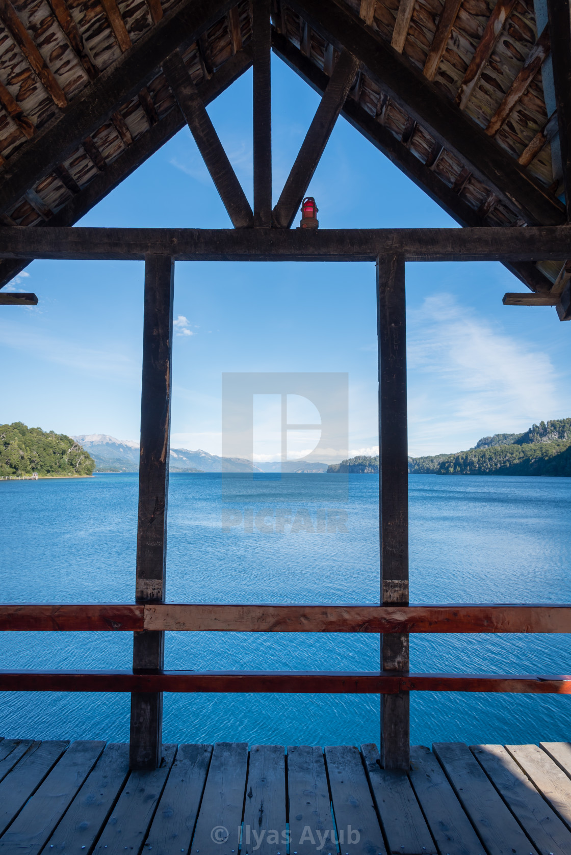 "Lakes of Patagonia, Argentina" stock image