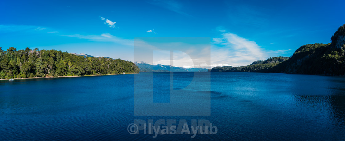 "The lakes of Bariloche, Patagonia, Argentina" stock image