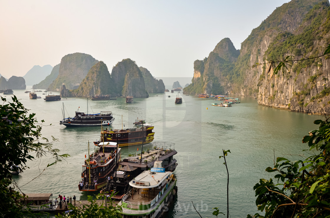 "Ha Long Bay, Vietnam" stock image