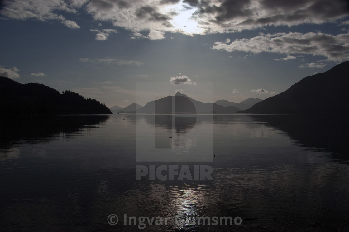 "View of Howe Sound from Lions Bay, BC" by Ingvar Grimsmo - $12.70 "View of Howe Sound from Lions Bay, BC" stock image