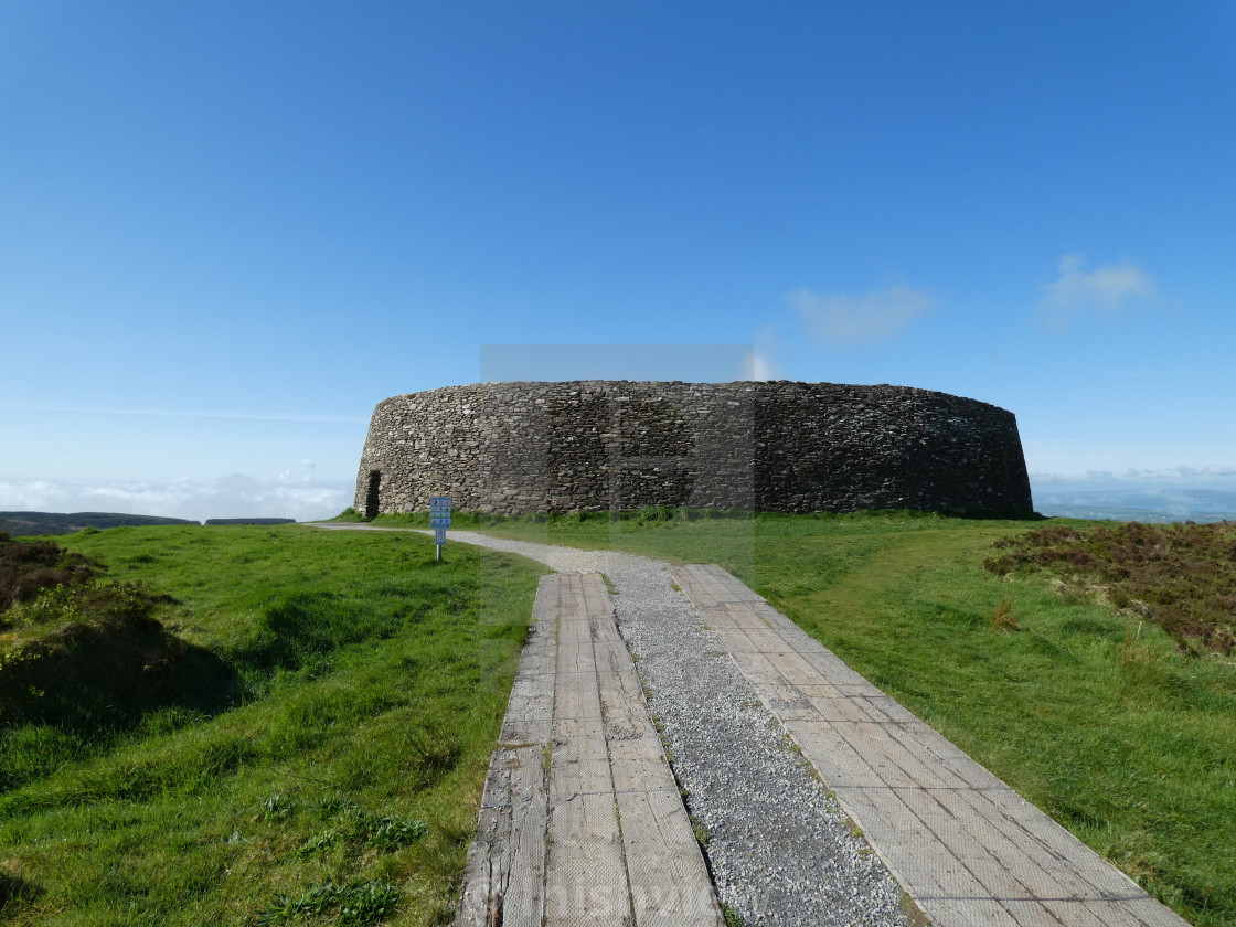 "Grianan of Aileach" stock image