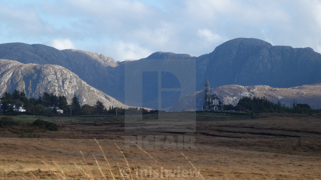 "Dunlewey in Gweedore Donegal." stock image