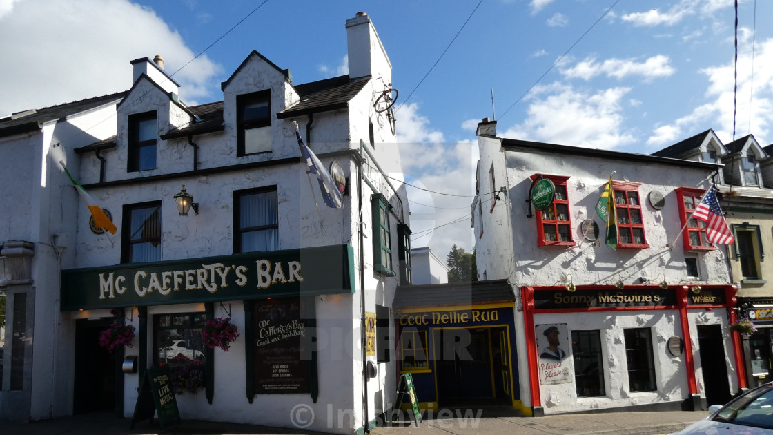 "Mc Cafferty's and Sonny McSwine's Bars" stock image