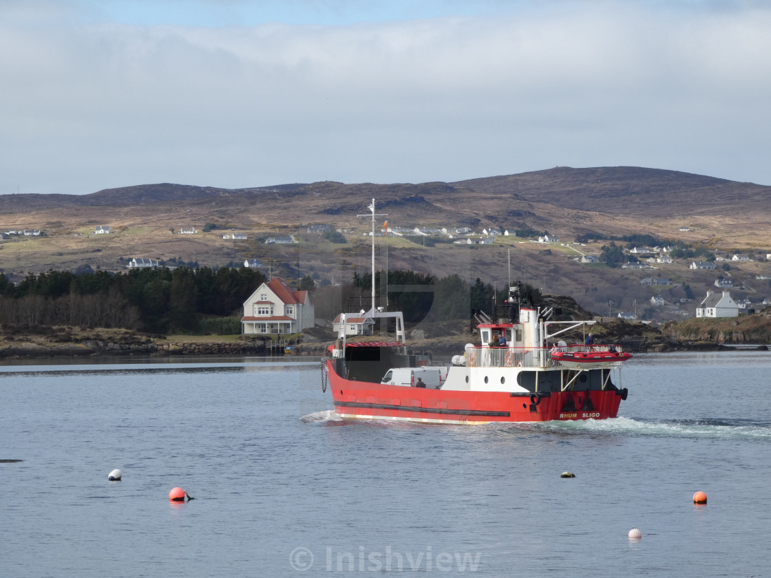 "The Arranmore Ferry" stock image