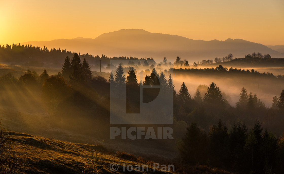 "Magic in the morning" stock image