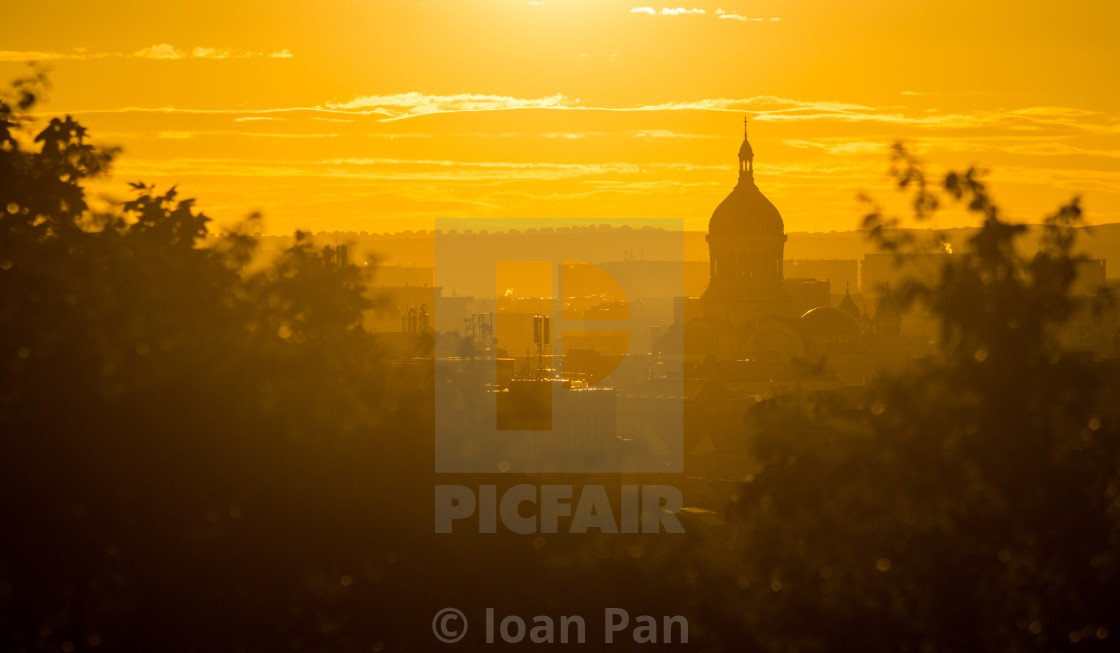 "Morning in Cluj" stock image