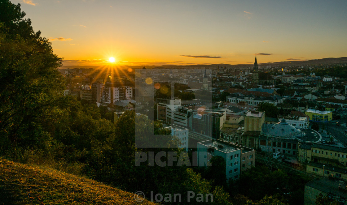 "Morning in Cluj" stock image