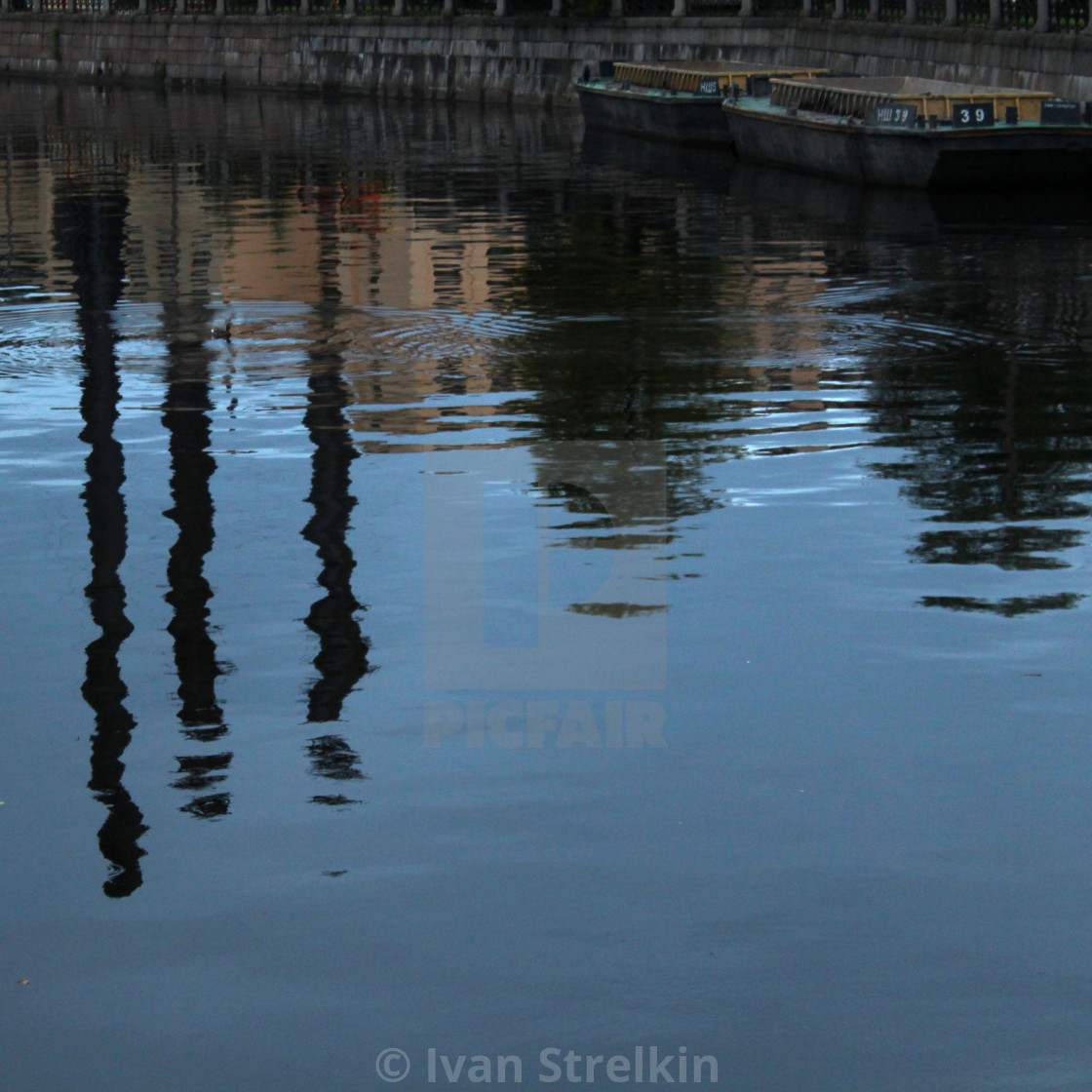 "The River Fontanka in St. Petersburg" by Ivan Strelkin - $15.44 "The River Fontanka in St. Petersburg" stock image